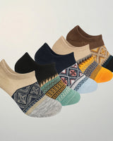 YL-14 Multi Design Loafer 1.0 Low Cut Socks