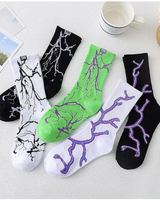 Electric Edison Crew Length Socks