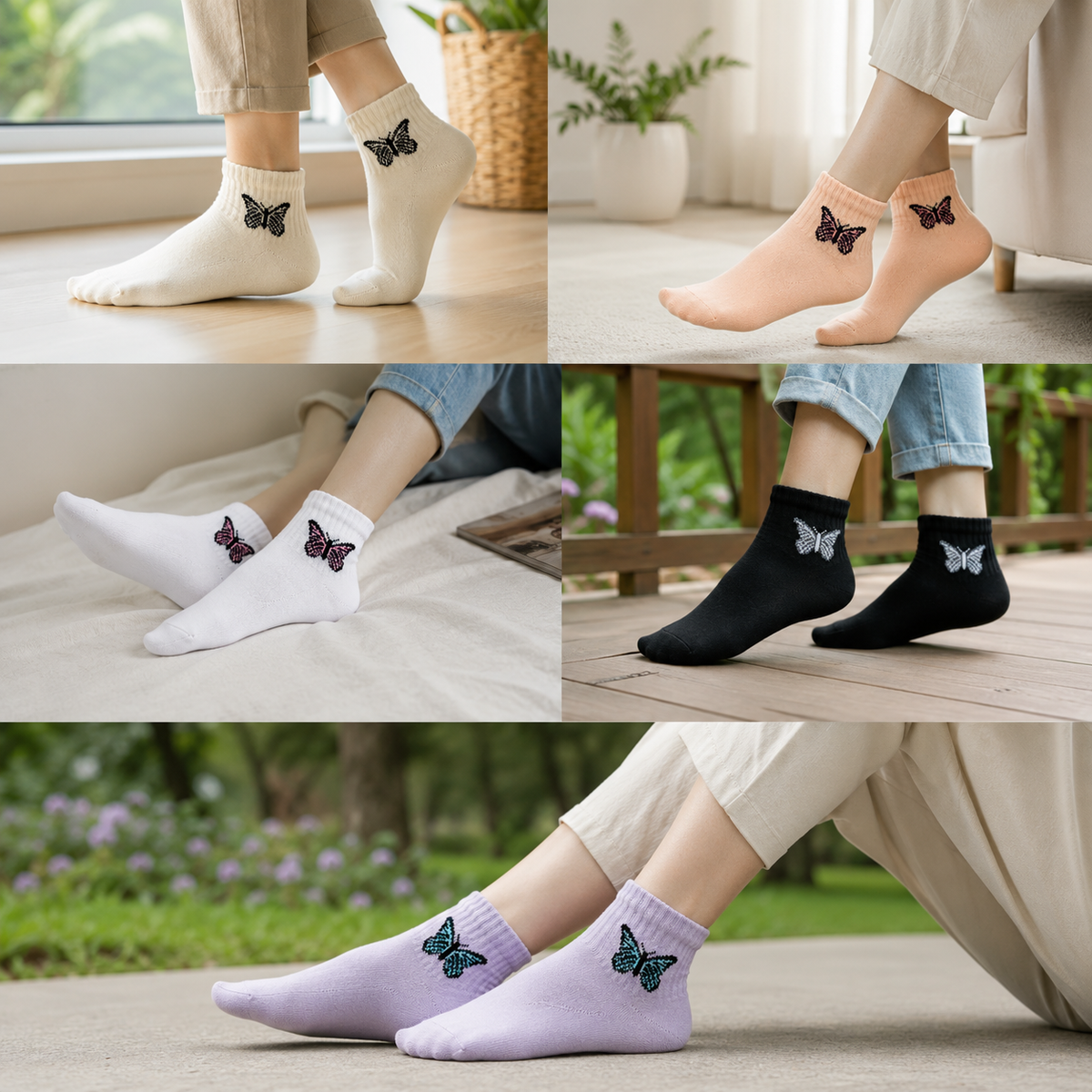 Butter-Flyte Casual Socks