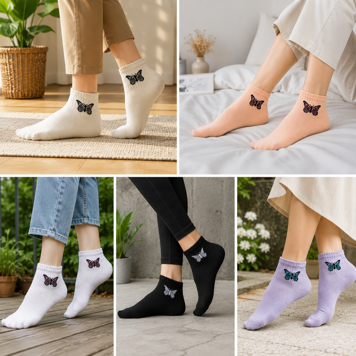 Butter-Flyte Casual Socks
