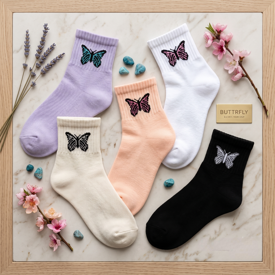 Butter-Flyte Casual Socks