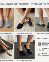 Casual Style Loafers | Pack of 5