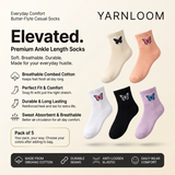 Butter-Flyte Casual Socks