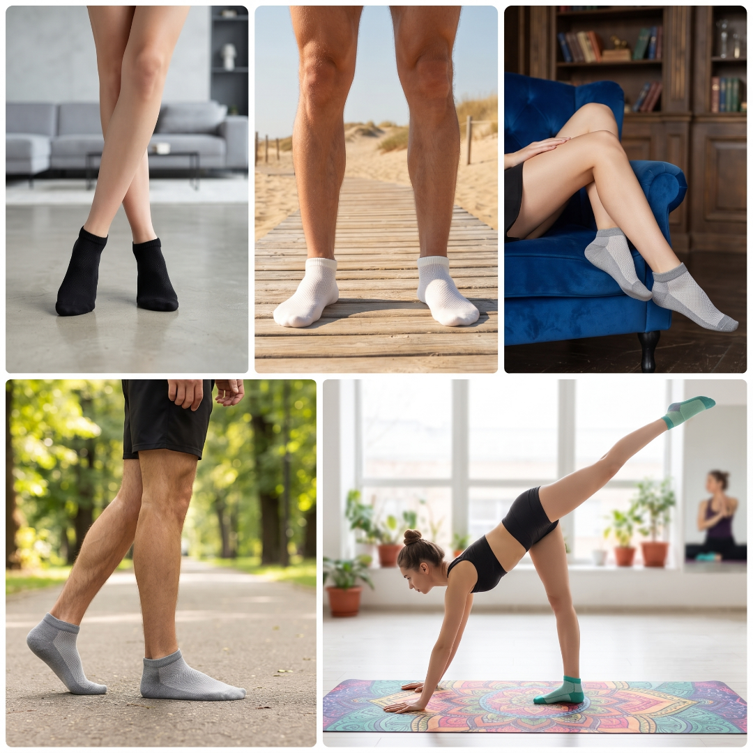 BreezeFit Ankle Socks