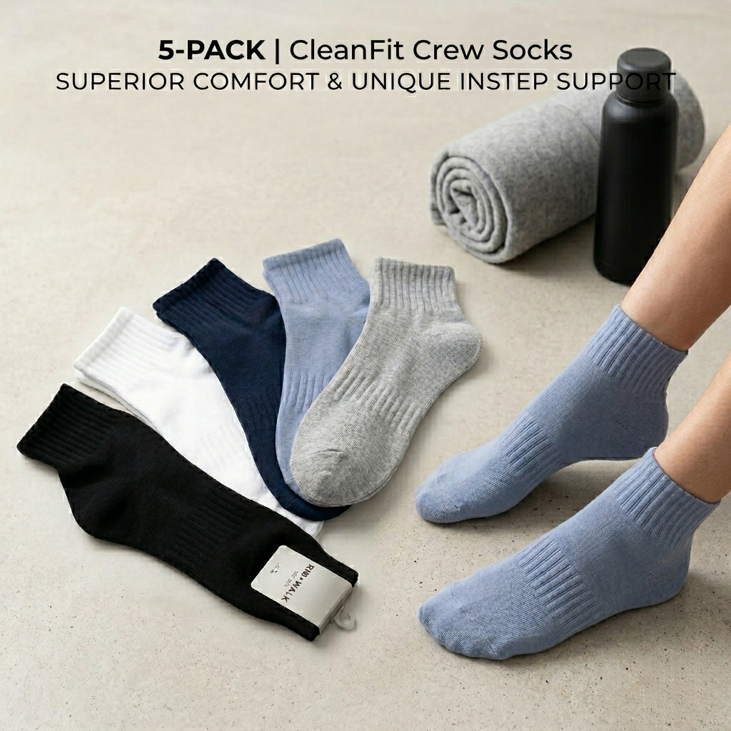 CLEANFIT CREW SOCKS