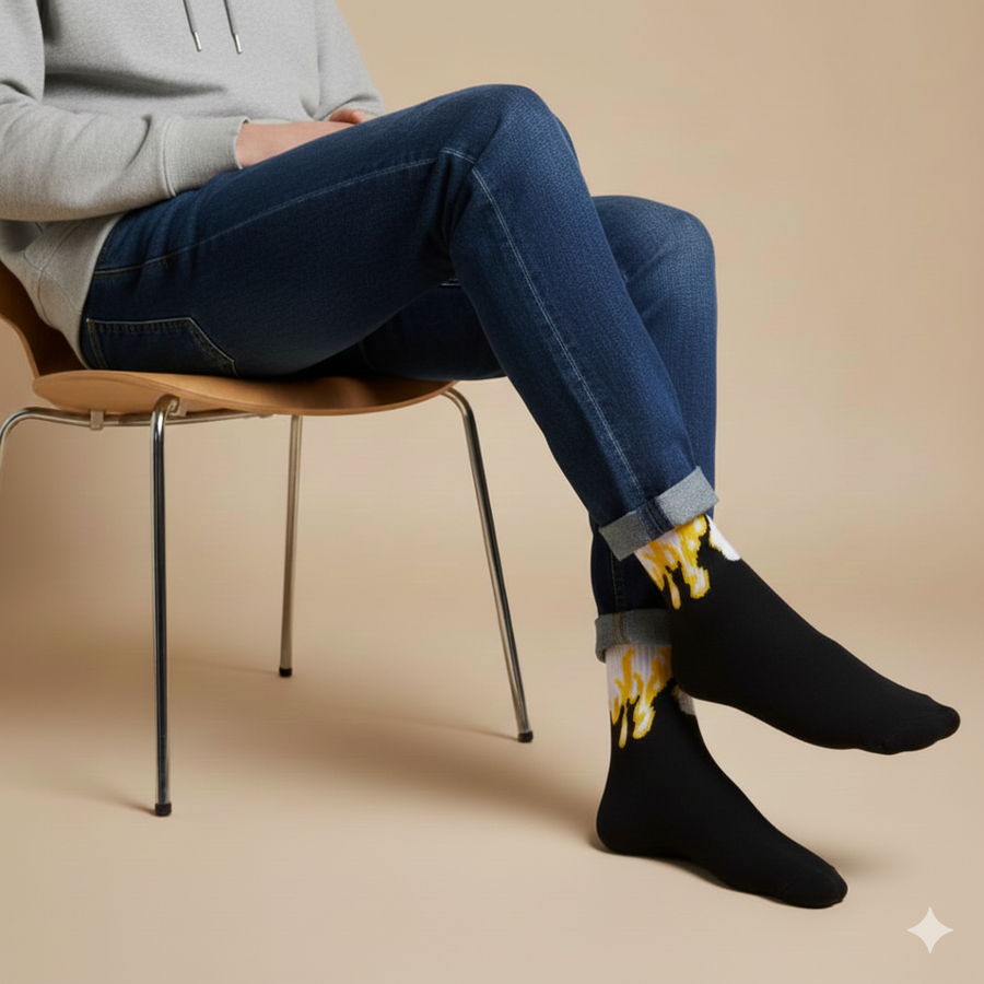 FIRE EDITION 1.0 - WHITE & YELLOW & BLACK