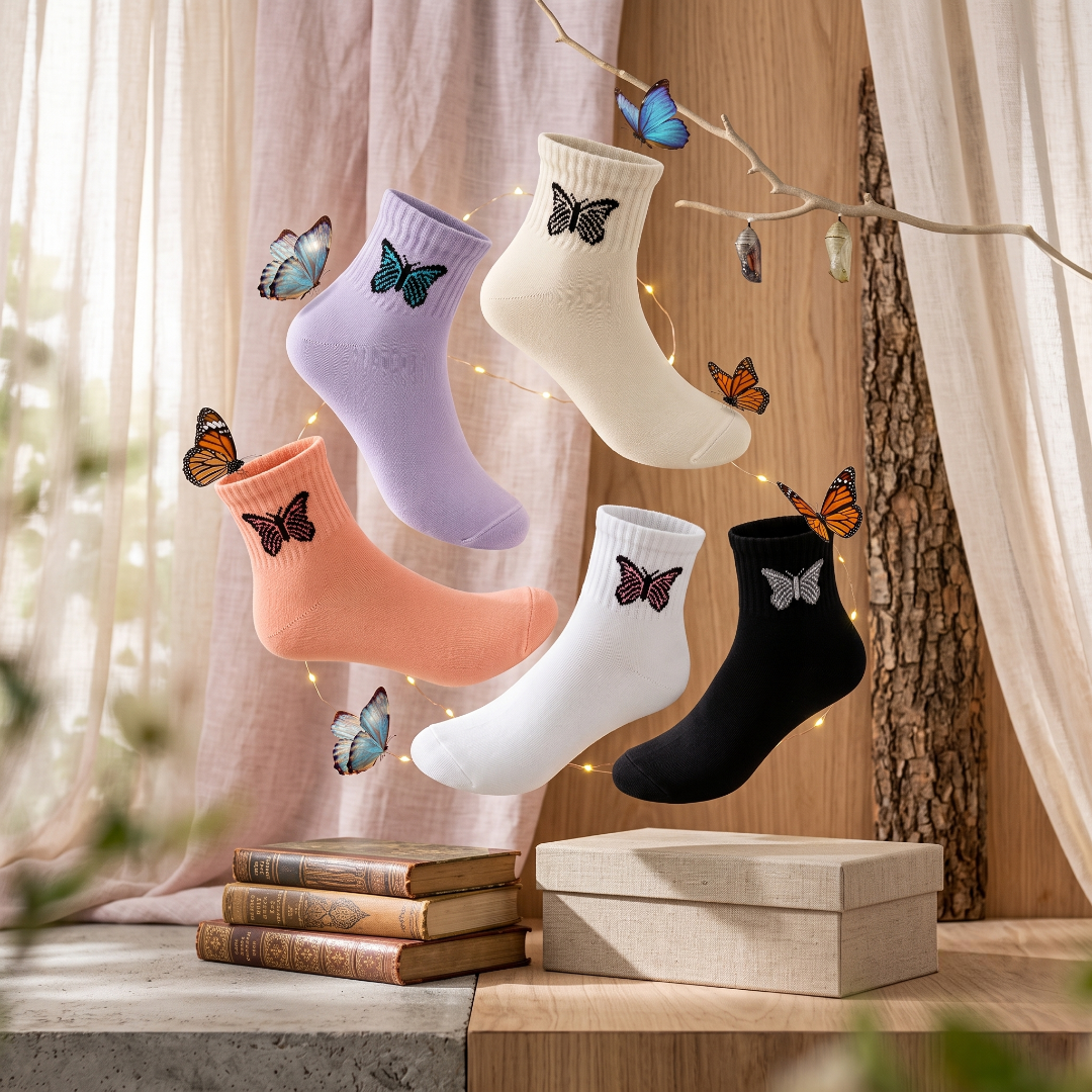 Butter-Flyte Casual Socks