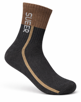 THE CYBER-LINE SUEER - BROWN & DARK GRAY