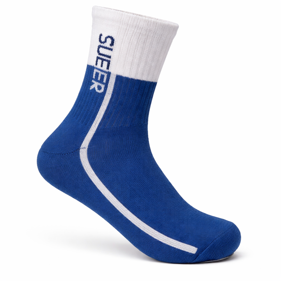 THE CYBER-LINE SUEER - WHITE & BLUE