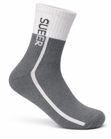 THE CYBER-LINE SUEER - WHITE & LIGHT GRAY