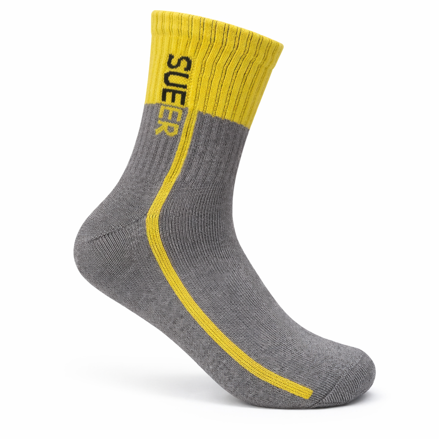 THE CYBER-LINE SUEER - YELLOW & LIGHT GRAY