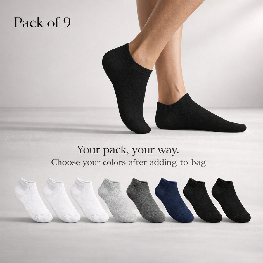 PLAIN COLOR PACK OF 9