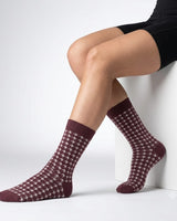 THE HERITAGE HOUNDSTOOTH PURPLE