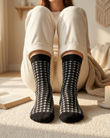 THE HERITAGE HOUNDSTOOTH BLACK