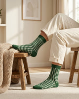 THE HERITAGE HOUNDSTOOTH GREEN