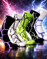 Electric Edison Crew Length Socks