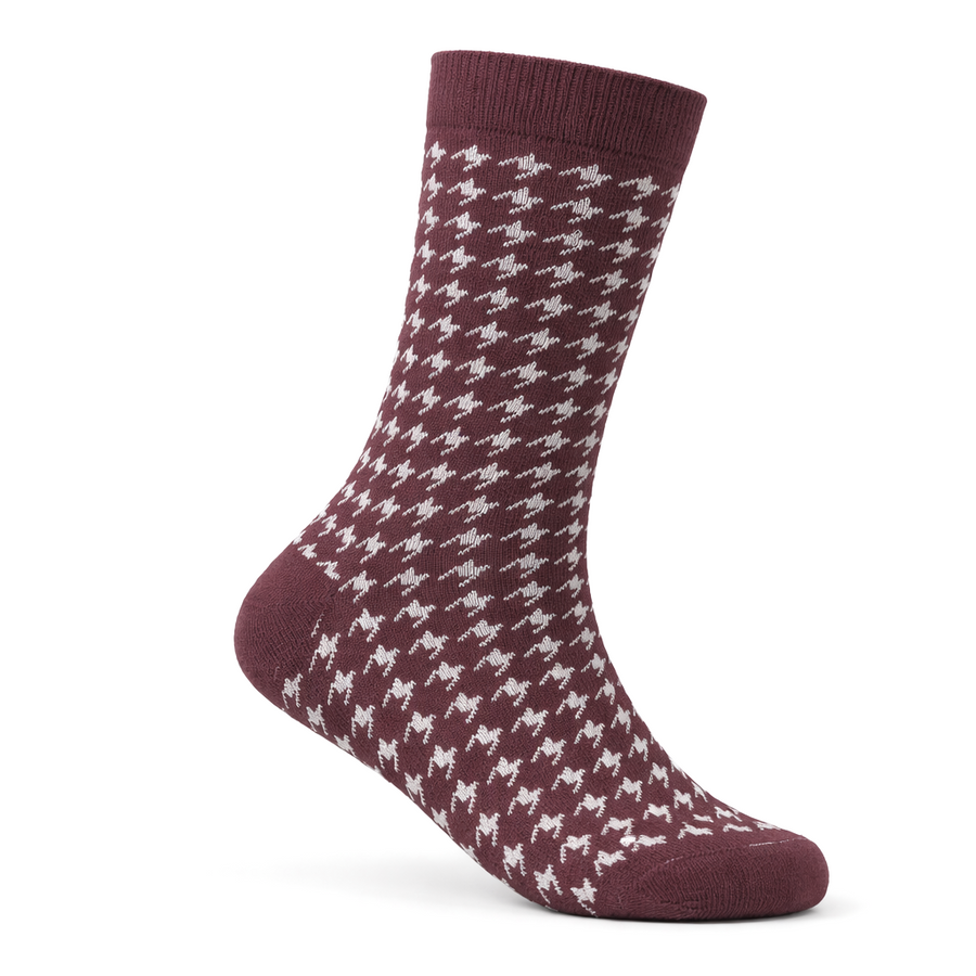 THE HERITAGE HOUNDSTOOTH PURPLE