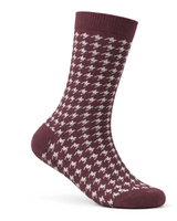 THE HERITAGE HOUNDSTOOTH PURPLE