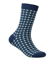 THE HERITAGE HOUNDSTOOTH BLUE