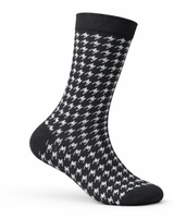 THE HERITAGE HOUNDSTOOTH BLACK