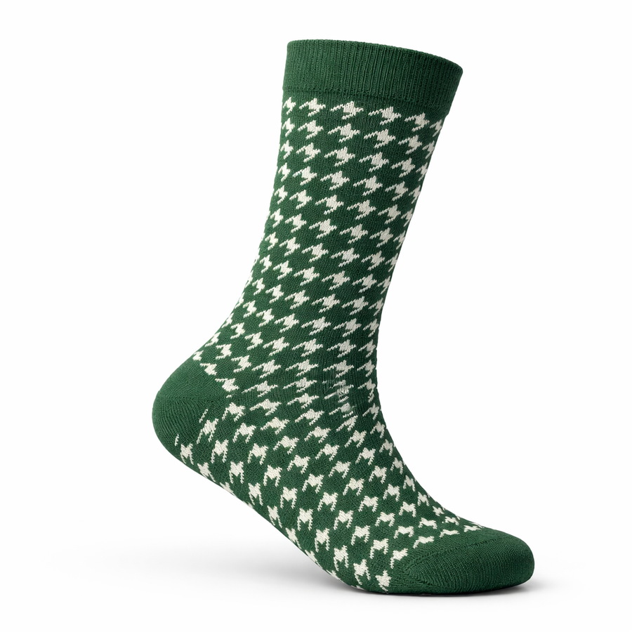THE HERITAGE HOUNDSTOOTH GREEN