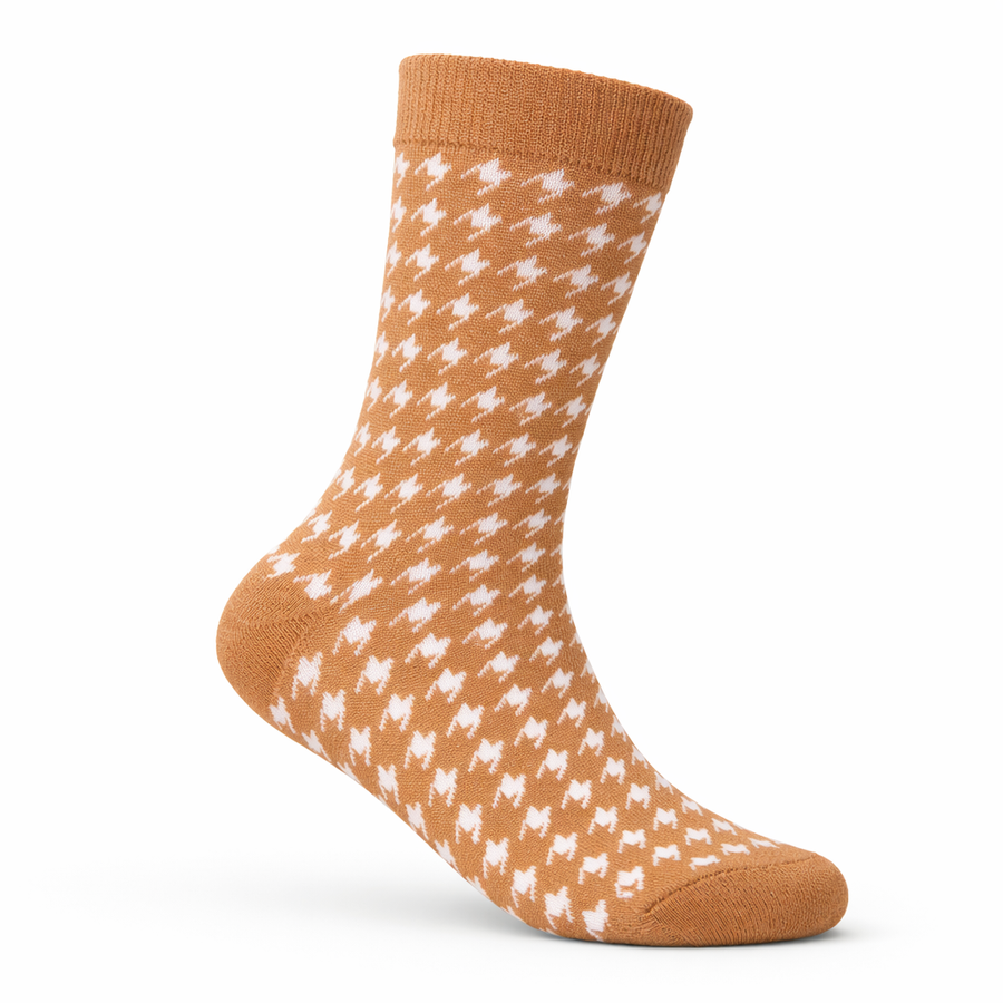 THE HERITAGE HOUNDSTOOTH YELLOW